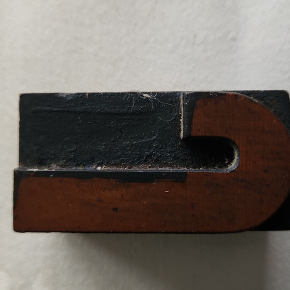 Vintage Wooden Letterpress Blocks - Picture 3 of 5